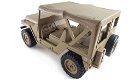 RC Jeep U.S. militaire terreinwagen 1:14 4WD RTR, Dessert Sand - 4 - Thumbnail