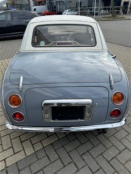 936 Hele nette Nissan Figaro in Lapisgrijs met nieuwe motor! - 3