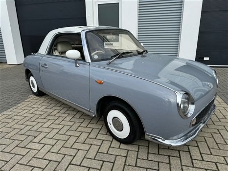 936 Hele nette Nissan Figaro in Lapisgrijs met nieuwe motor! - 4