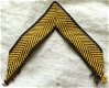 Rang Onderscheiding / Chevron, VT67 / DT63, Korporaal, Koninklijke Landmacht, jaren'60.(Nr.1) - 0 - Thumbnail