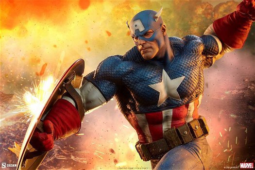 Sideshow Captain America Premium Format Statue - 1