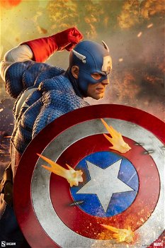 Sideshow Captain America Premium Format Statue - 2