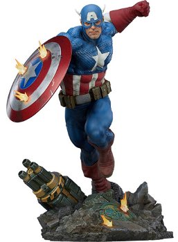Sideshow Captain America Premium Format Statue - 6