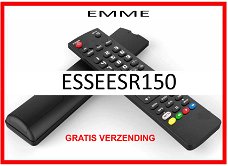 Vervangende afstandsbediening voor de ESSEESR150 van EMME.