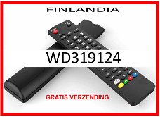 Vervangende afstandsbediening voor de WD319124 van FINLANDIA.