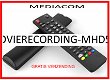 Vervangende afstandsbediening voor de MYMOVIERECORDING-MHD500RDT van MEDIACOM. - 0 - Thumbnail