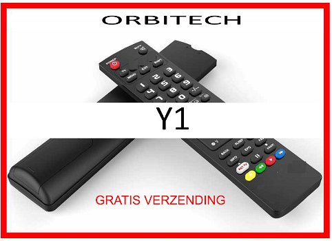 Vervangende afstandsbediening voor de Y1 van ORBITECH. - 0