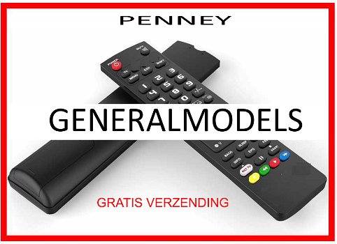 Vervangende afstandsbediening voor de GENERALMODELS van PENNEY. - 0