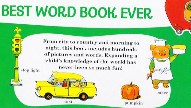 RICHARD SCARRY'S BEST WORD BOOK EVER- Richard Scarry - 1