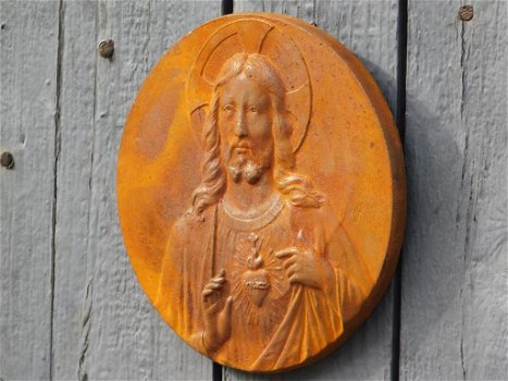 wanddecoratie , Here Jezus , heilig hart - 1