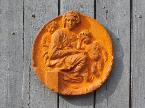 wanddecoratie , Heilige Maria met kindje Jezus - 3