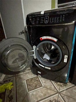 stackable Steam Cycle Smart Front-Load Washer & dryer - 0