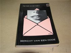 Bericht van een Dode- Peter Cheyney