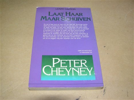 Laat Haar Maar Schuiven- Peter Cheyney - 1