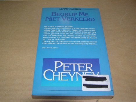 Begrijp Me Niet Verkeerd- Peter Cheyney - 1