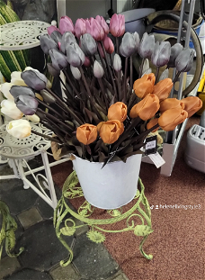 Countryfield real Touch Tulpen bosje in verschillende kleuren