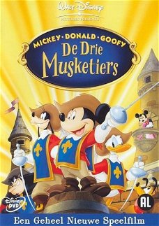 De Drie Musketiers (DVD) Walt Disney