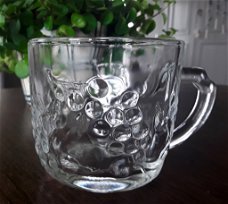 Punchglas met fruitafbeelding in 3d