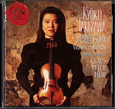 Kyoko Takezawa - Mendelssohn: Violin Concertos (CD) Nieuw - 0