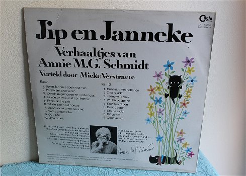 Lp Jip en Janneke - verhaaltjes van Annie M.G. Schmidt - 1