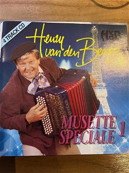 Henry Van Den Berghe - Musette Speciale 1 (4 Track CDSingle) - 0