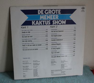 LP De Grote Meneer Kaktus Show - 1