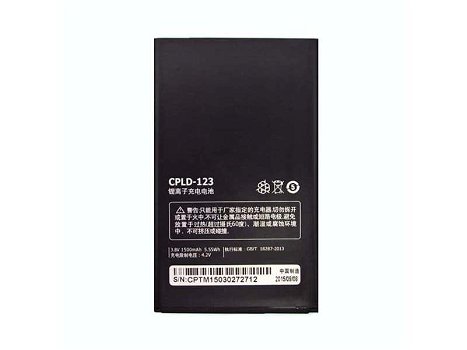 New battery CPLD-123 1500mAh/5.55WH 3.8V for COOLPAD 5200 5200S - 0