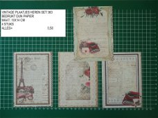 vintage plaatjes heren set 363 - laatste set