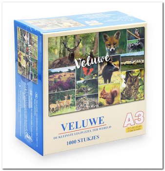 Veluwe, de kleinste puzzel ter wereld - 1000 Stukjes - 0