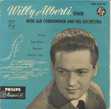 EP van Willy Alberti With Jan Corduwener And His Orchestra (1955) - 0
