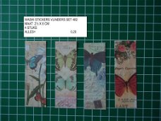 washi stickers vlinders set 482- laatste set