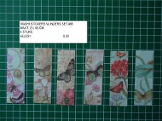 washi stickers vlinders set 486 - laatste set
