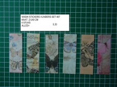 washi stickers vlinders set 487 - laatste set