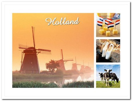 Ansichtkaart: Holland - 0