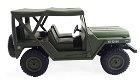 U.S. MS151 jeep militaire terreinwagen 1:14 4WD RTR, leger groen - 2 - Thumbnail
