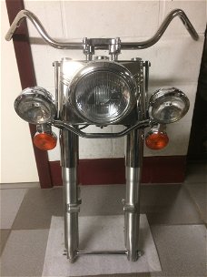 Harley Fatboy/Heritage voorvork (EVO/TWIN-CAM met 19mm wielas)