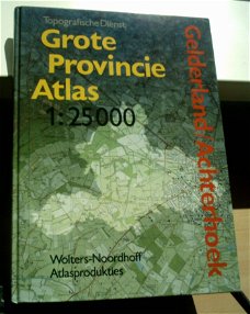 Grote Provincie Atlas Gelderland / Achterhoek.