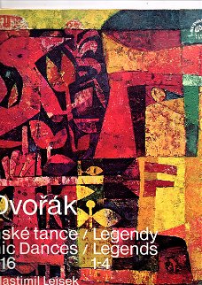 ELPEE - DVORAK - Slavonic Dances - piano, Vlastimil Lejsek, Vera Lejsková