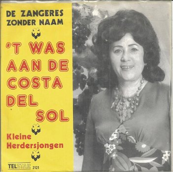 De Zangeres Zonder Naam – 't Was Aan De Costa Del Sol (1975) - 0