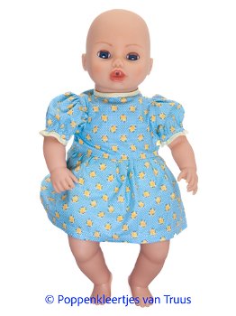 Baby Annabell 43 cm Setje lichtblauw/geel/stipjes - 0