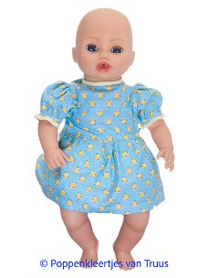 Baby Annabell 43 cm Setje lichtblauw/geel/stipjes