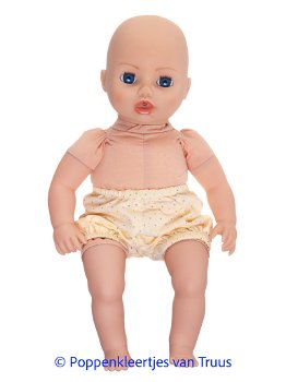 Baby Annabell 43 cm Setje lichtblauw/geel/stipjes - 2