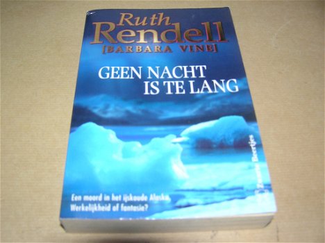 Geen Nacht Is Te Lang(1) -Ruth Rendell(Barbara Vine) - 0