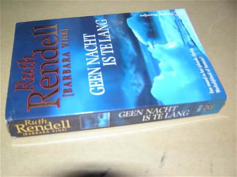 Geen Nacht Is Te Lang(1) -Ruth Rendell(Barbara Vine) - 2