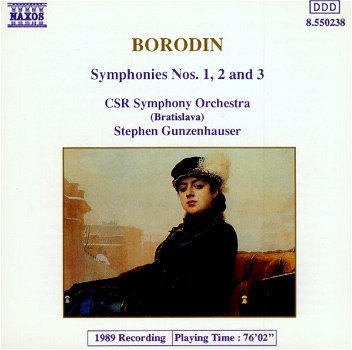 Stephen Gunzenhauser – Borodin / CSR Symphony Orchestra (Bratislava) – Symphonies - 0