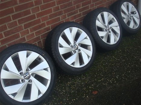 17”Inch Originele Belmont Volkswagen Nieuwe Banden all seizoen Golf 8 5x112 - 2