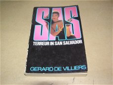 Terreur in San Salvador SAS - Gérard de Villiers