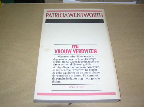 Een Vrouw Verdween -Patricia Wentworth - 1