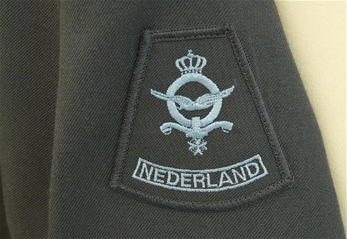 Uniform DT, Jas&Rok, Model Vrouwen, Koninklijke Luchtmacht, maat: 40-44, jaren'90.(Nr.2) - 1