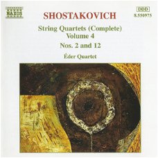 Éder Quartet - Shostakovich – String Quartets (Complete) Volume 4 Nos. 2 And 12 (CD)